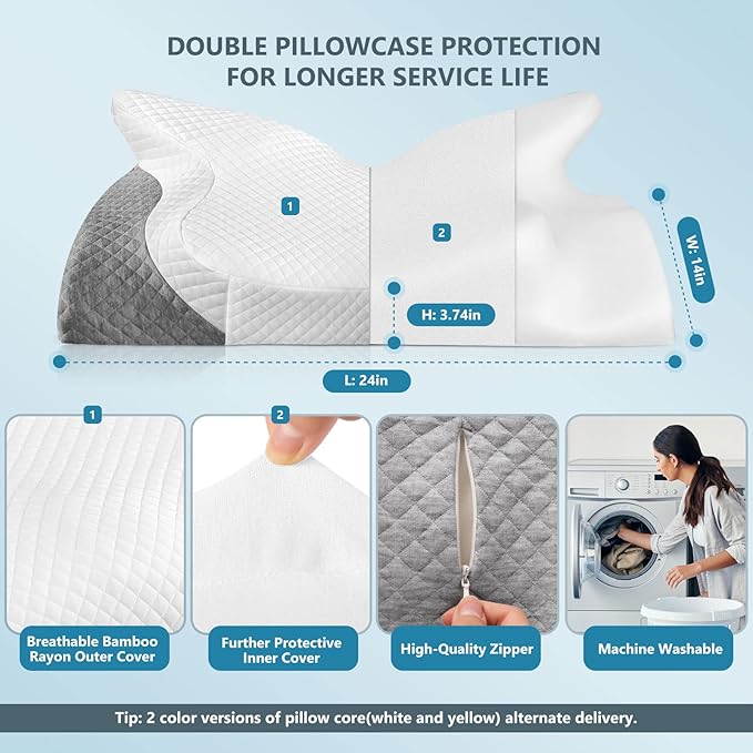 Butterfly Shape Memory Pillow