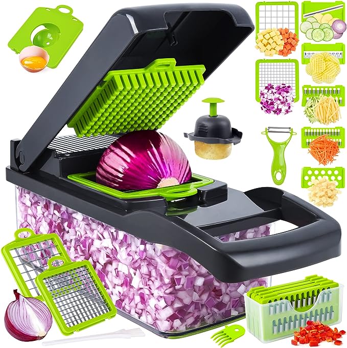 Vegetable Cutter, Chopper and Slicer